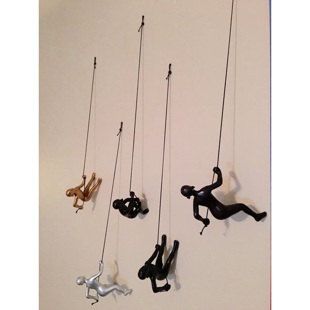 Climbing Man Wall Art 5 Piece Chairish