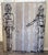 Paint Abstract Figurative Painting by Christopher Shoemaker, 55” H X 47” W For Sale - Image 7 of 8