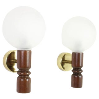 Mid-Century Wall Lamps attributed to Zilina, 1970s, Set of 2 For Sale