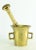 19th Century Apothecary Mortar and Pestle Set, Heavy Solid Bronze/Brass, Polished For Sale - Image 13 of 13