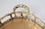 Vintage Brass Faux Bamboo Tray For Sale - Image 10 of 12