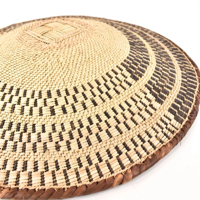 Textile Early 20th Century Tonga Binga Basket 18.5 Inch For Sale - Image 7 of 7