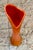 Vintage Le Smith Bittersweet Nubby Butt Swung Vase - 35” Tall For Sale - Image 4 of 11