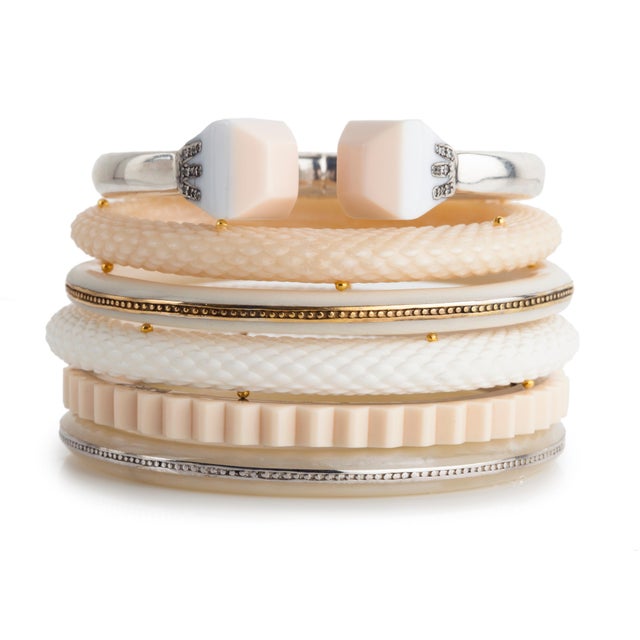 Miriam Salat Accordion Stacking Magnetic Cuff Bangle For Sale - Image 16 of 18