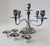 Reed & Barton 1990s Victorian-Style Reed & Barton Silversmith Co., Silverplate Centerpiece Candelabra - 5-Candle Holder For Sale - Image 4 of 10