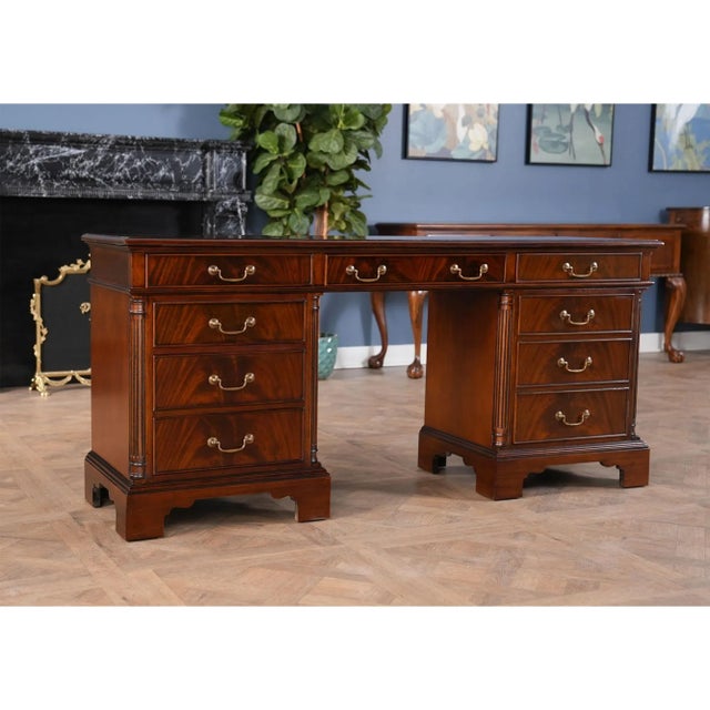 Niagara Furniture Mahogany Credenza For Sale - Image 12 of 12