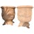 Large 20th Century Handmade Terracotta Pots, Tuscany, Set of 2 For Sale - Image 10 of 10
