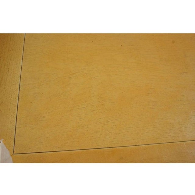 Asian 1960s Michael Taylor for Baker Far East Oak Dining Table For Sale - Image 3 of 4