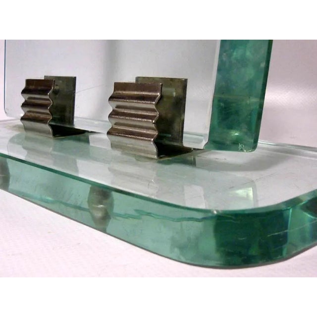 1950s Art Deco Crystal Photo Frame, 1930s For Sale - Image 5 of 6