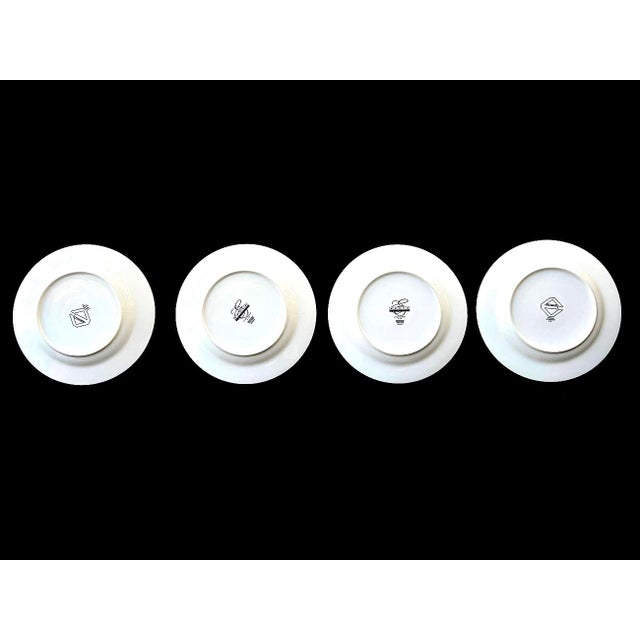 Noritake Vintage Le Restaurant Dinner Plates by Epoch, Set of 4 For Sale - Image 4 of 10
