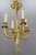 Louis XVI French Bronze Ribbon and Tassel Four-Light Chandelier, 1910s For Sale - Image 4 of 18