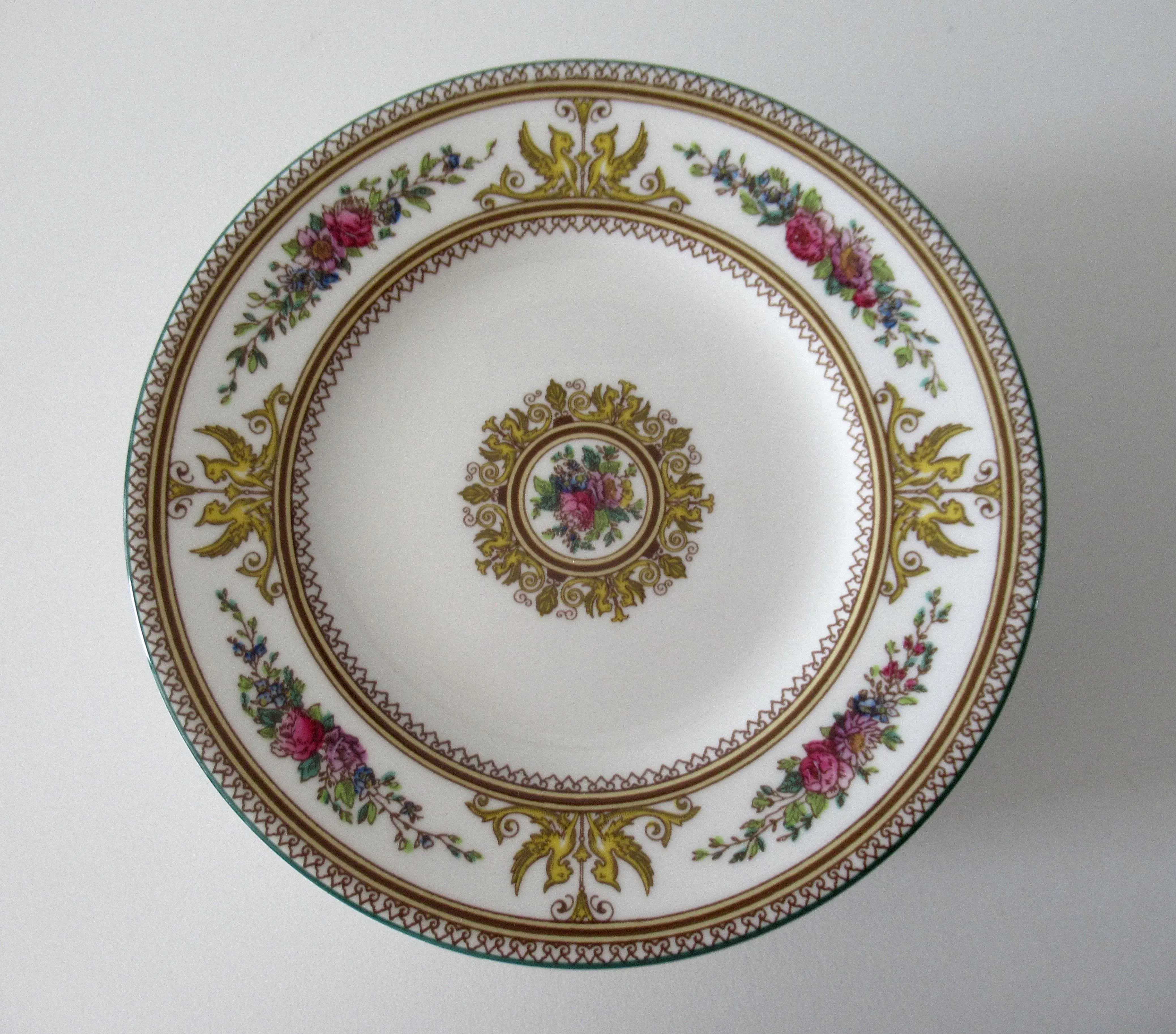 C.1988 Wedgewood Porcelain Hand-Painted 