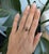 A natural Madagascar ruby glows in a warm red at the centre of this solid 14K yellow gold estate ring. Madagascar is a...