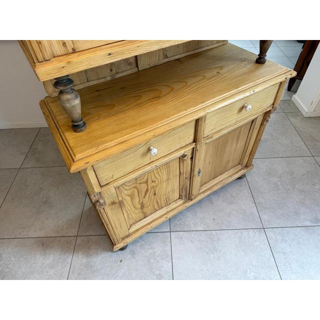 Gründerzeit Kitchen Sideboard in Softwood For Sale - Image 10 of 16