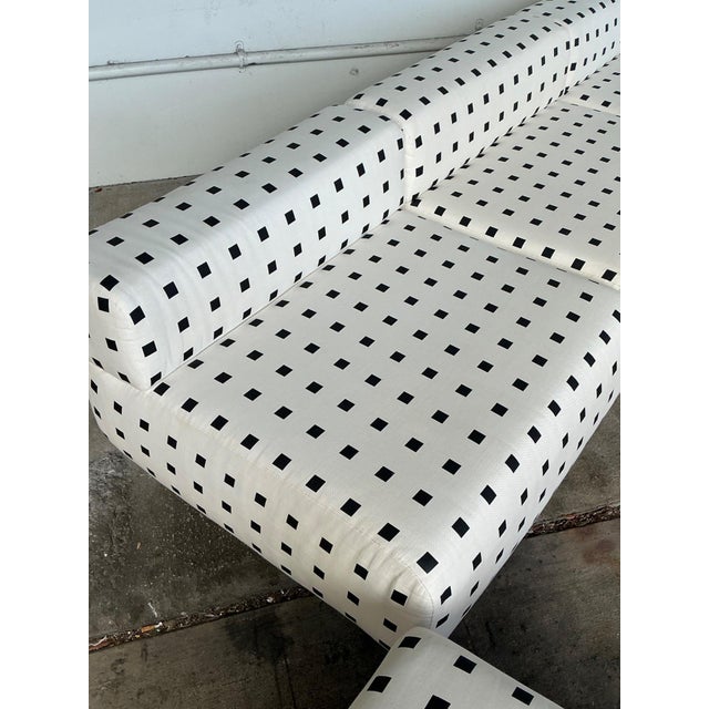 Vintage Custom Geometric Sectional Sofa For Sale - Image 18 of 18