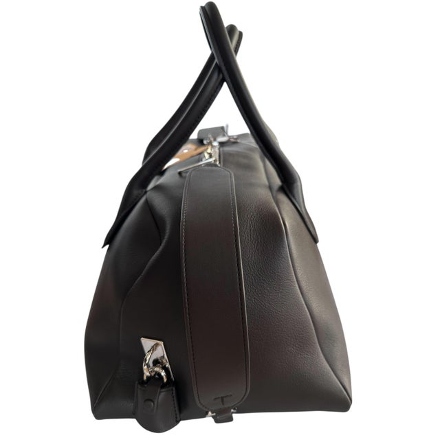 2025 Tod's Bauletto Leather Top Handle Shoulder Handbag Piccolo Palissandro For Sale - Image 13 of 17