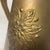 Mid-Century Modern Mid 20th Century Brass Conical Watering Can With Long Spout & Floral Relief - Made in India For Sale - Image 3 of 12