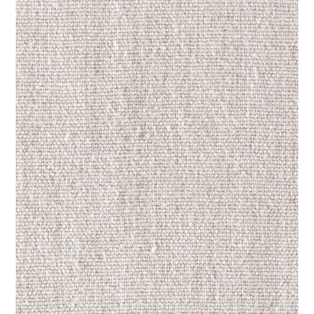 The House of Scalamandré Lakeside Linen Fabric, Flax For Sale
