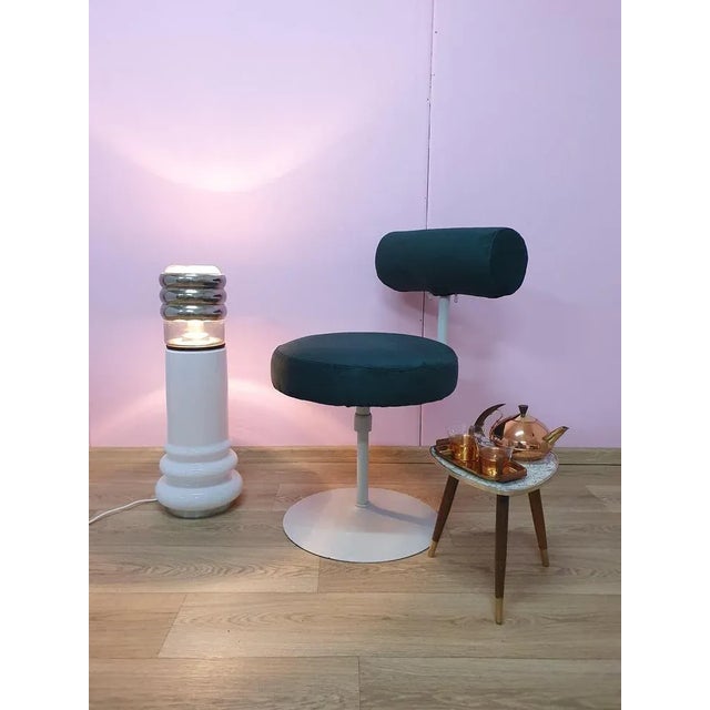 Mid-Century Glass Floor Lamp from Peil & Putzler, 1960s For Sale - Image 9 of 13