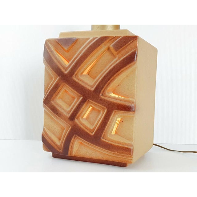 Vintage Ceramic Lamp with Indoor and Outdoor Ignition, 1970s For Sale - Image 3 of 8