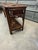 1970s Split Bamboo Rising Sun Console Table For Sale - Image 12 of 12