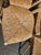 Vintage French Wheat-Sheaf Dining Chairs With Rush Seats - Set of 10 For Sale - Image 10 of 18