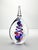 1990s Adam Jablonski Art Glass Teardrop Swirl Ribbon Purple Blue Paperweight Sculpture For Sale In Dallas - Image 6 of 9