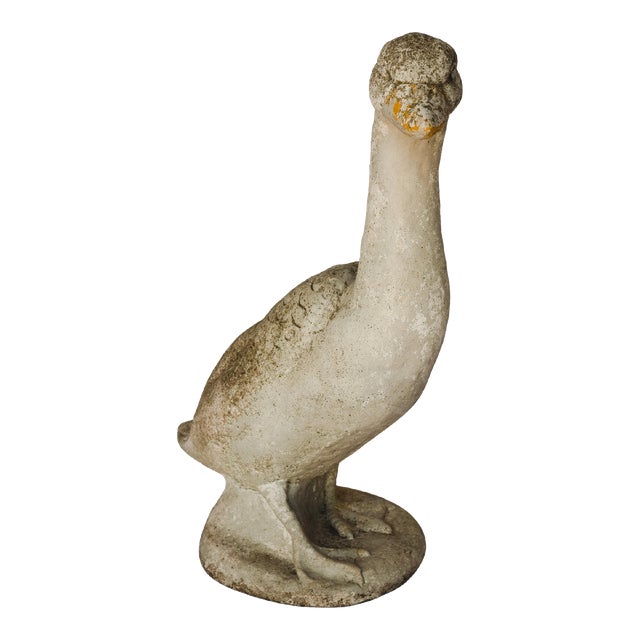 1950 Concrete Garden Duck For Sale