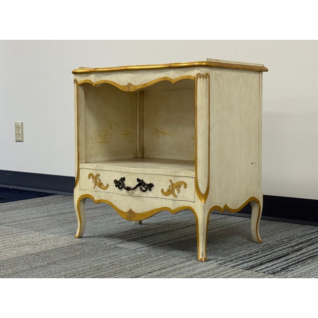 John Widdicomb "Classic" French Provincial Nightstand ~ a Pair For Sale - Image 11 of 11