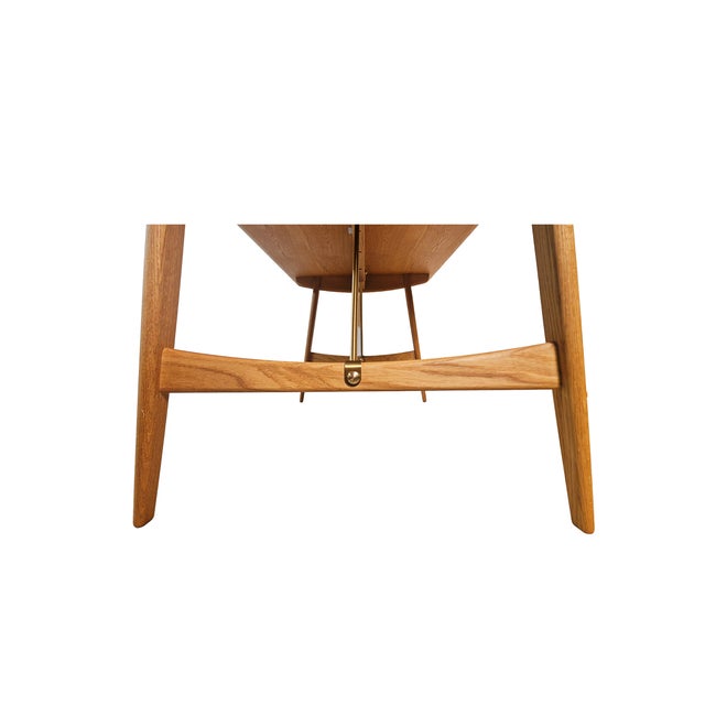 Carl Hansen & Søn Model BM1160 Hunting Table by Børge Mogensen for Carl Hansen & Son, 1970s For Sale - Image 4 of 13