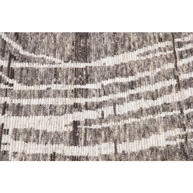 Textile 21st Century Contemporary Soumak Style Wool Rug For Sale - Image 7 of 13