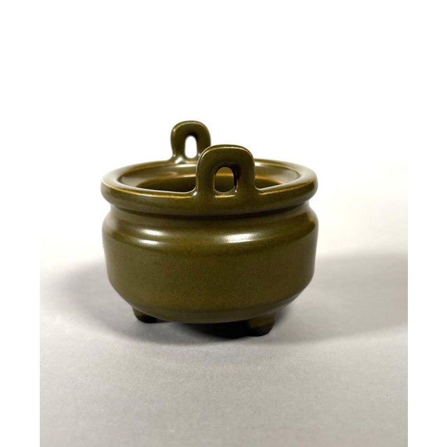 Porcelain incense burner "tea powder" China, 19th century For Sale - Image 6 of 7