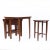Wood Vintage Nesting Teak Tables attributed to Poul Hundevad for Novy Domov, 1960s, Set of 5 For Sale - Image 7 of 9