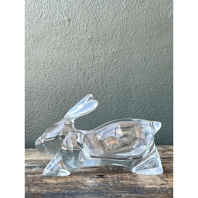 Vintage Lucite Rabbit Planter For Sale - Image 11 of 18