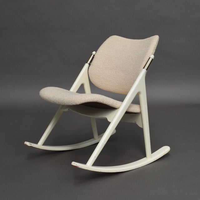 Rocking Chair by Haug for E. M. OG Trevarefabrikk For Sale - Image 10 of 16