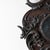 Early 20th Century Early 20th Century Carved Oval Dark Oak Mirror From Portugal For Sale - Image 5 of 10
