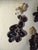 Purple Four Antique Purple Glass Grape Clusters For Sale - Image 8 of 12