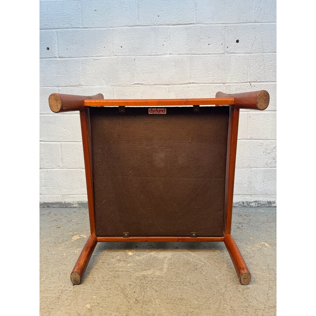 Mid-Century Lounge Chair and Matching Ottoman by Dyrlund For Sale - Image 12 of 18