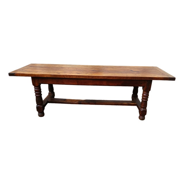 Farmhouse Table in Oak For Sale