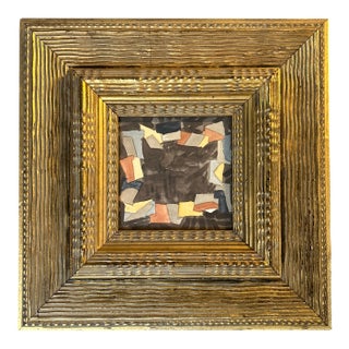 1950’s Original Abstract Expressionist Watercolor Painting For Sale
