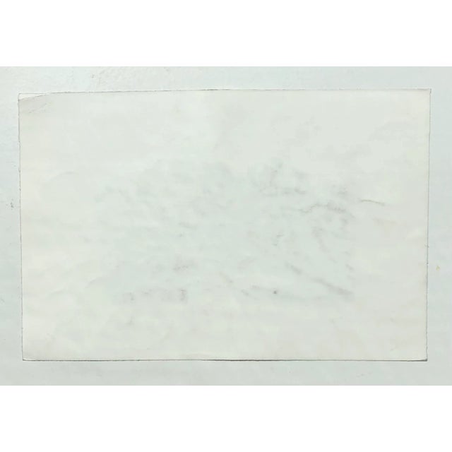 Paper J. Schranz, Montagne, 1975, Watercolor & Gouache on Paper For Sale - Image 7 of 8
