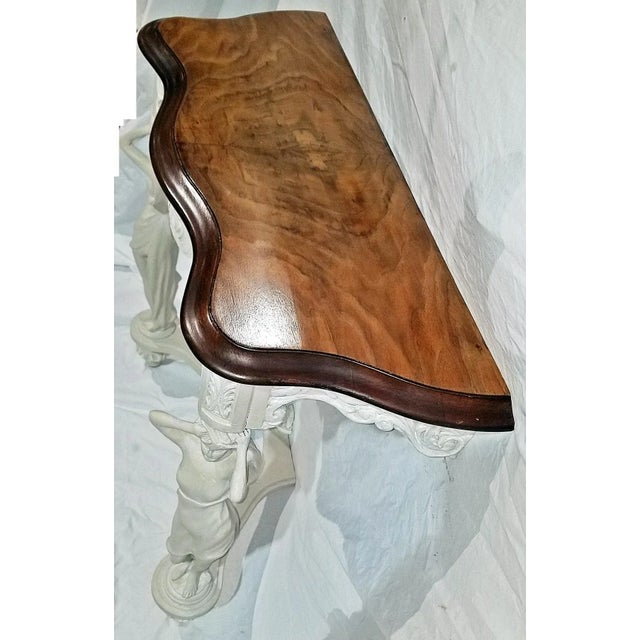 1920s Vintage 1920s Figural Console Table, 2 Available For Sale - Image 5 of 10