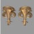 Pair of Mid 20th Century Carved Composition Gold Gilt Painted Hanging Wall Shelves For Sale - Image 6 of 6
