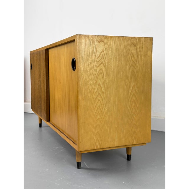 Ash Sideboard by Erich Stratmann for Idee Möbel, 1960s For Sale - Image 11 of 18
