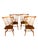 Ethan Allen 1970s Ethan Allen Nutmeg Maple Windsor Fiddleback Chairs. For Sale - Image 4 of 11