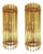 Amber Triedro Murano Glass Wall Sconce in Venini by Simoeng, Set of 2 For Sale