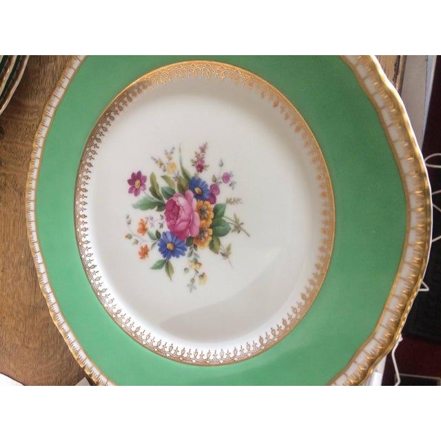 Ceramic 1920s Porcelain Dinner Plates, Bavarian Plates, Set of Ten For Sale - Image 7 of 10