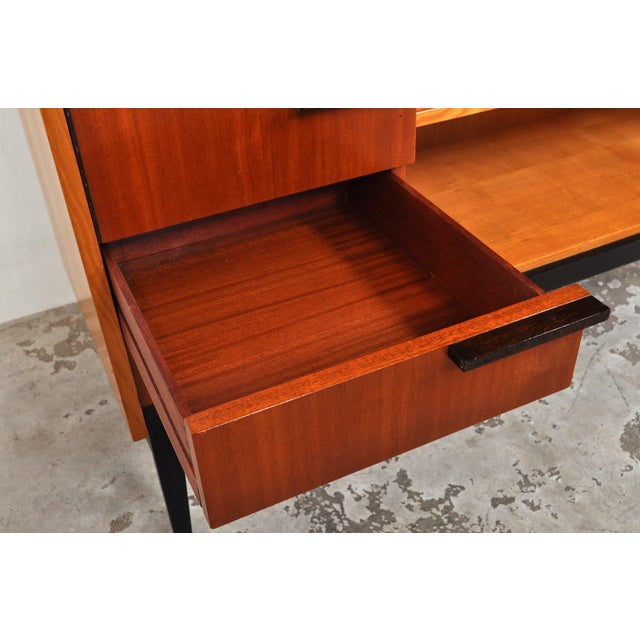 1960s Mid-Century Modern Display Cabinet by Frantisek Mezulanik for Up Zavody, 1960s For Sale - Image 5 of 13