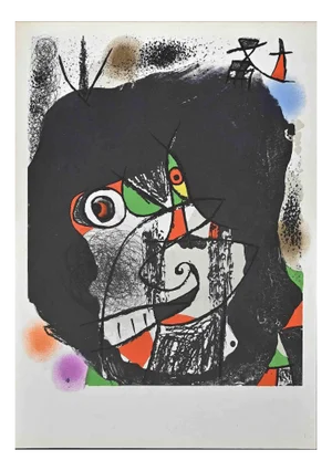 Joan Miró, The Scenic Revolutions of the XX Century, Original Lithograph, 1975