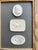 Gray Italian Plaster Intaglios in 1880s Pine Frame For Sale - Image 8 of 8